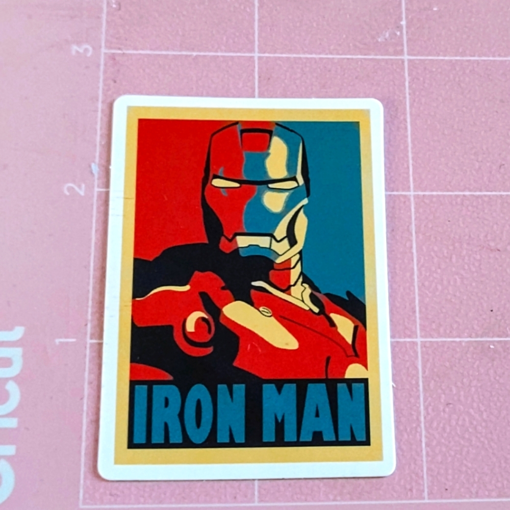 💙 Marvel Iron Man Superhero Vinyl Sticker Decal New